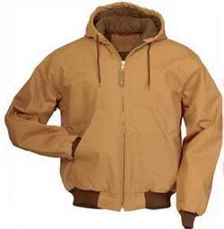 Quilt Lined Hooded Jacket